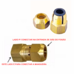 ADAPTADOR FÊMEA PARA FOGÃO GN – GÁS ENCANADO