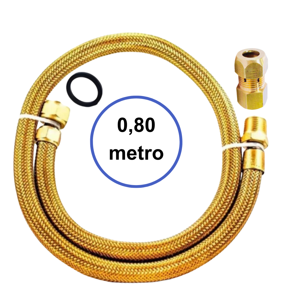 MANGUEIRA COBRE 80cm NBR 14.177