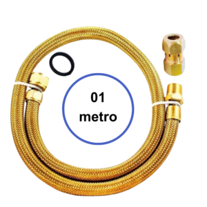 MANGUEIRA COBRE 1METRO NBR 14.177 + ADAPTADOR