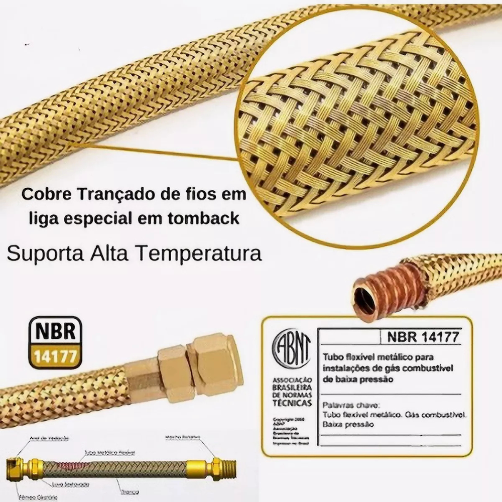 MANGUEIRA COBRE NBR 14.177