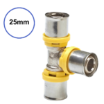 Tê Pex Multicamadas 25mm x 25mm x 25mm